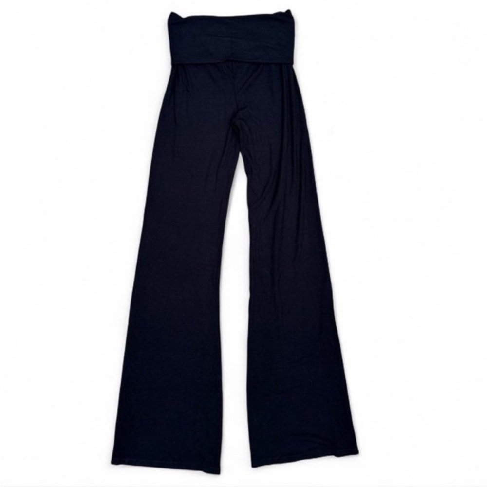 SKIMS *NWT SOFT LOUNGE FOLD OVER PANT | COLOR: ONYX - Picture 7 of 11